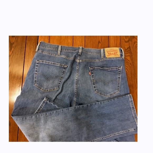 Levis 511 Slim Fit Jeans Mens 40x34 Blue Denim Classic Casual Pants - Picture 5 of 5